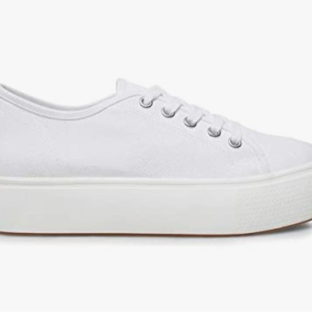 Steve Madden Elore Canvas 1.5” Platform Sneaker Sz 5.5 View 2